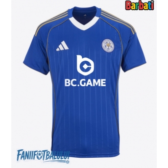 Leicester City Tricou Fotbal Replică 2025-26 Barbati Acasa